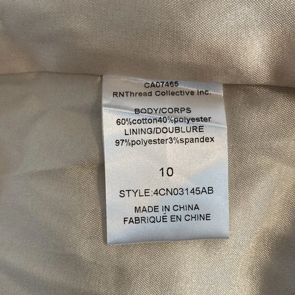 NWT A.B.S. Collection Black Lace Halter Dress, Size 10 - Picture 17 of 17